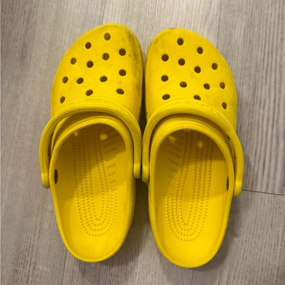 CROCS Shoes - CROCS Vibrant Yellow